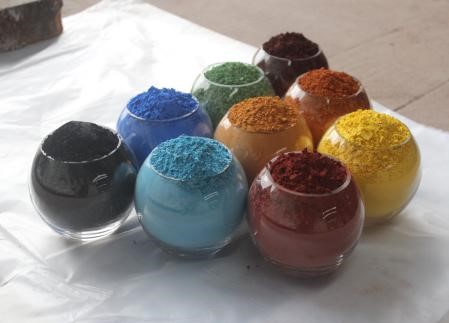 Sản phẩm men màu Frit của Công ty  ACV Glaze Việt Nam