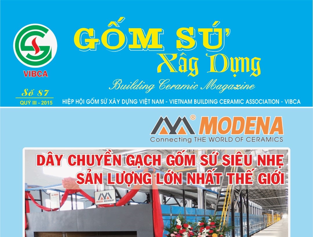 Tạp chí Gốm sứ xây dựng số 87