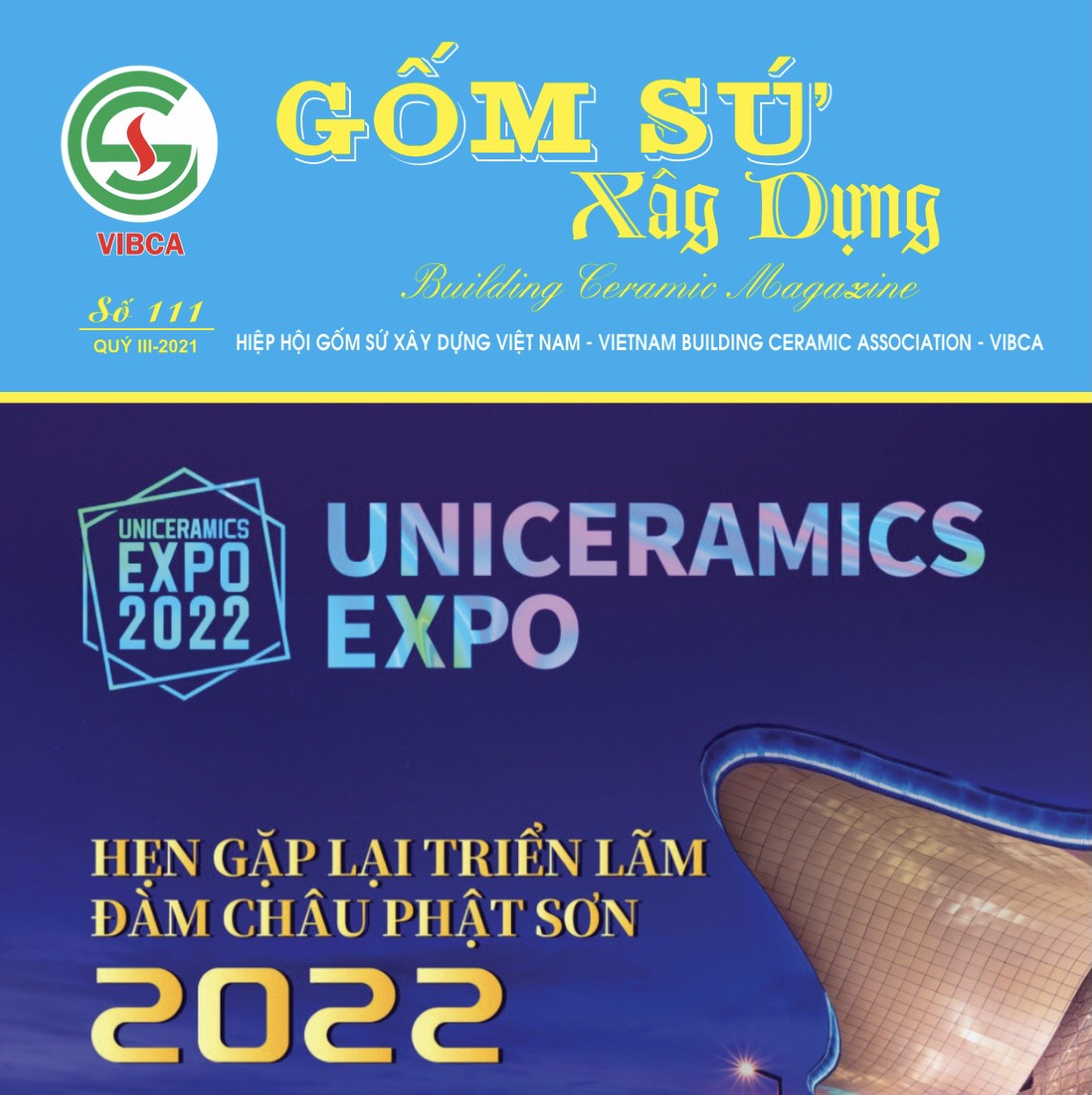 Tạp chí Gốm sứ xây dựng số 111 quý III/2021