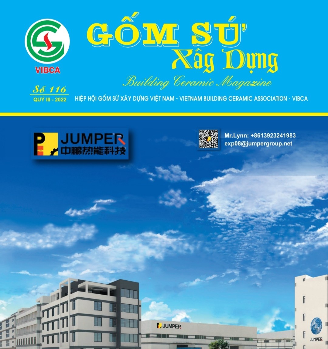 Tạp chí Gốm sứ xây dựng số 116 quý III năm 2022
