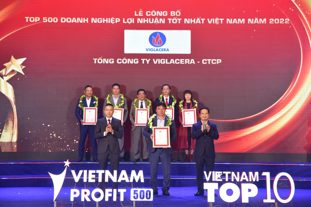 Viglacera khẳng định đẳng cấp thương hiệu với nhiều giải thưởng danh giá