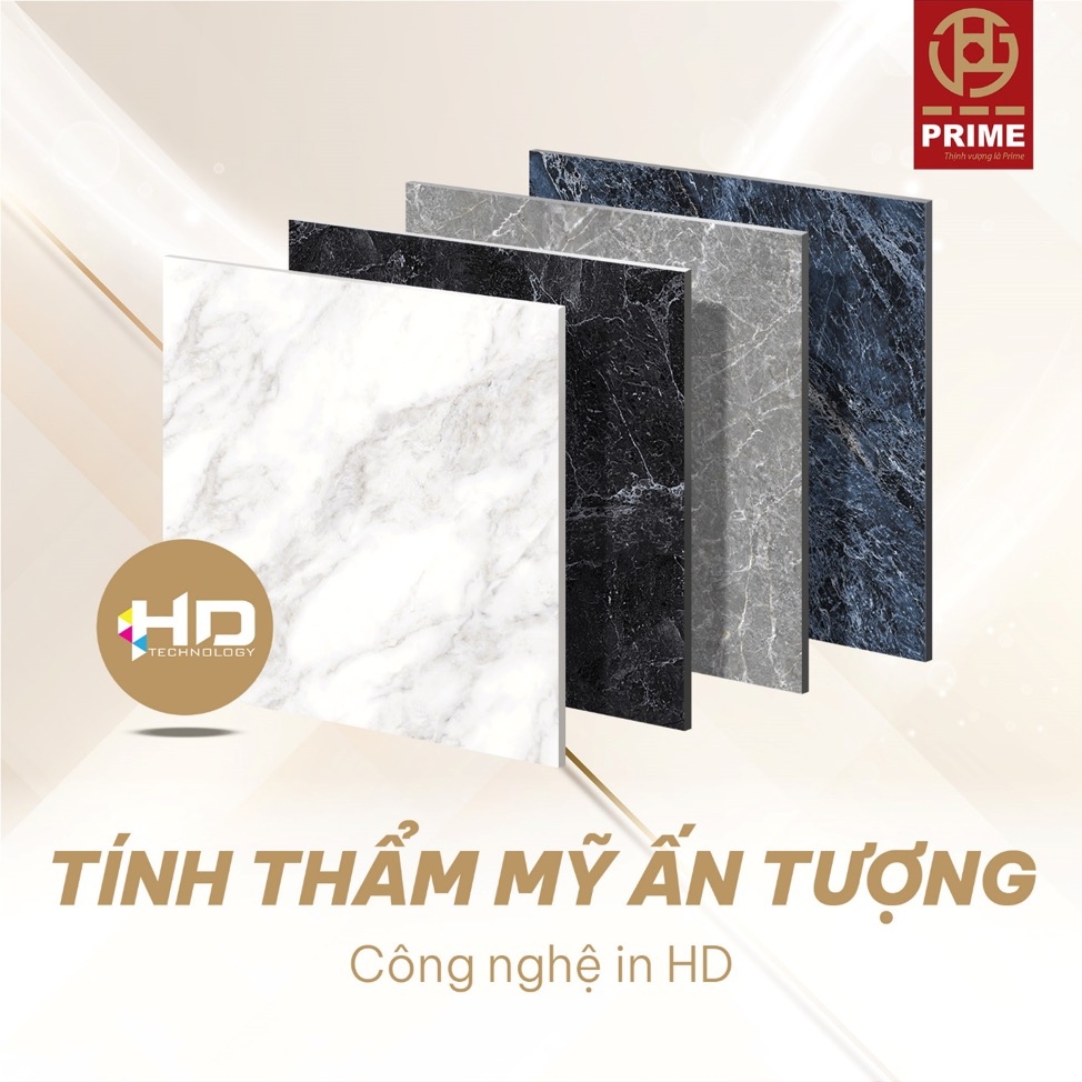 Công nghệ cường hóa men trên bộ sưu tập gạch men thạch anh Timeless từ Prime Group