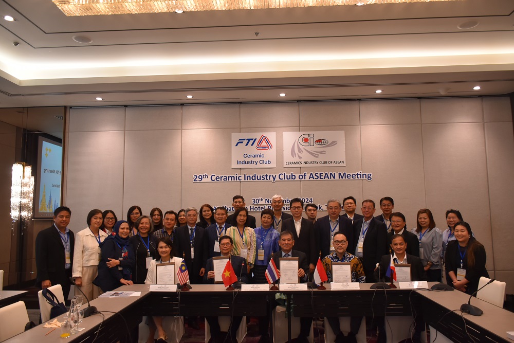 VIBCA tham dự Hội nghị Hiệp hội công nghiệp gốm sứ Asean lần thứ 29 tại Thái Lan