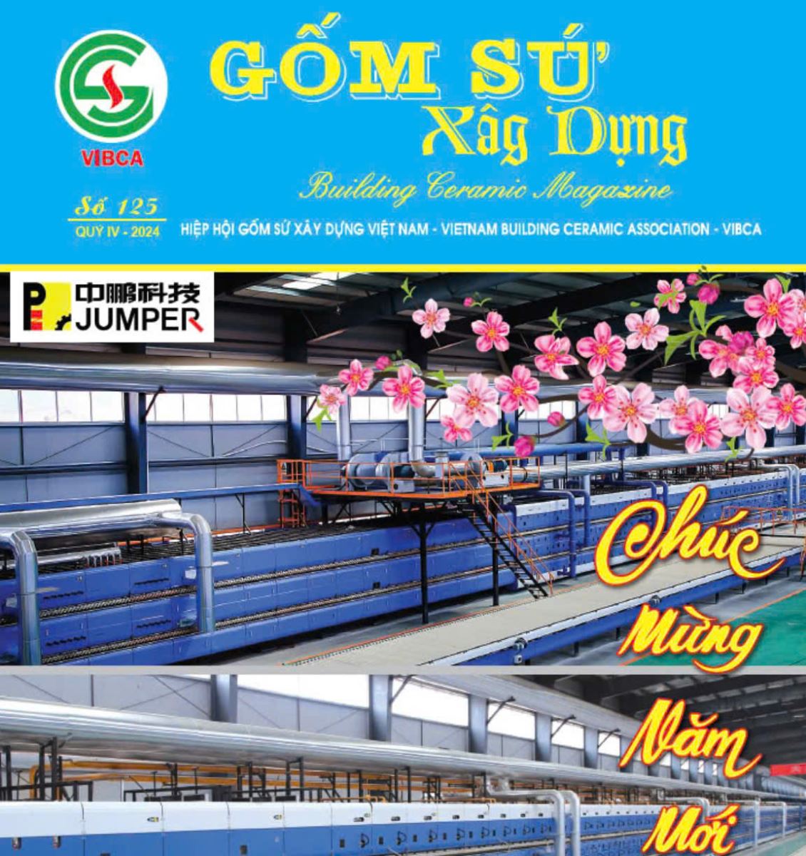 Tạp chí Gốm sứ xây dựng số 125 quý IV năm 2024
