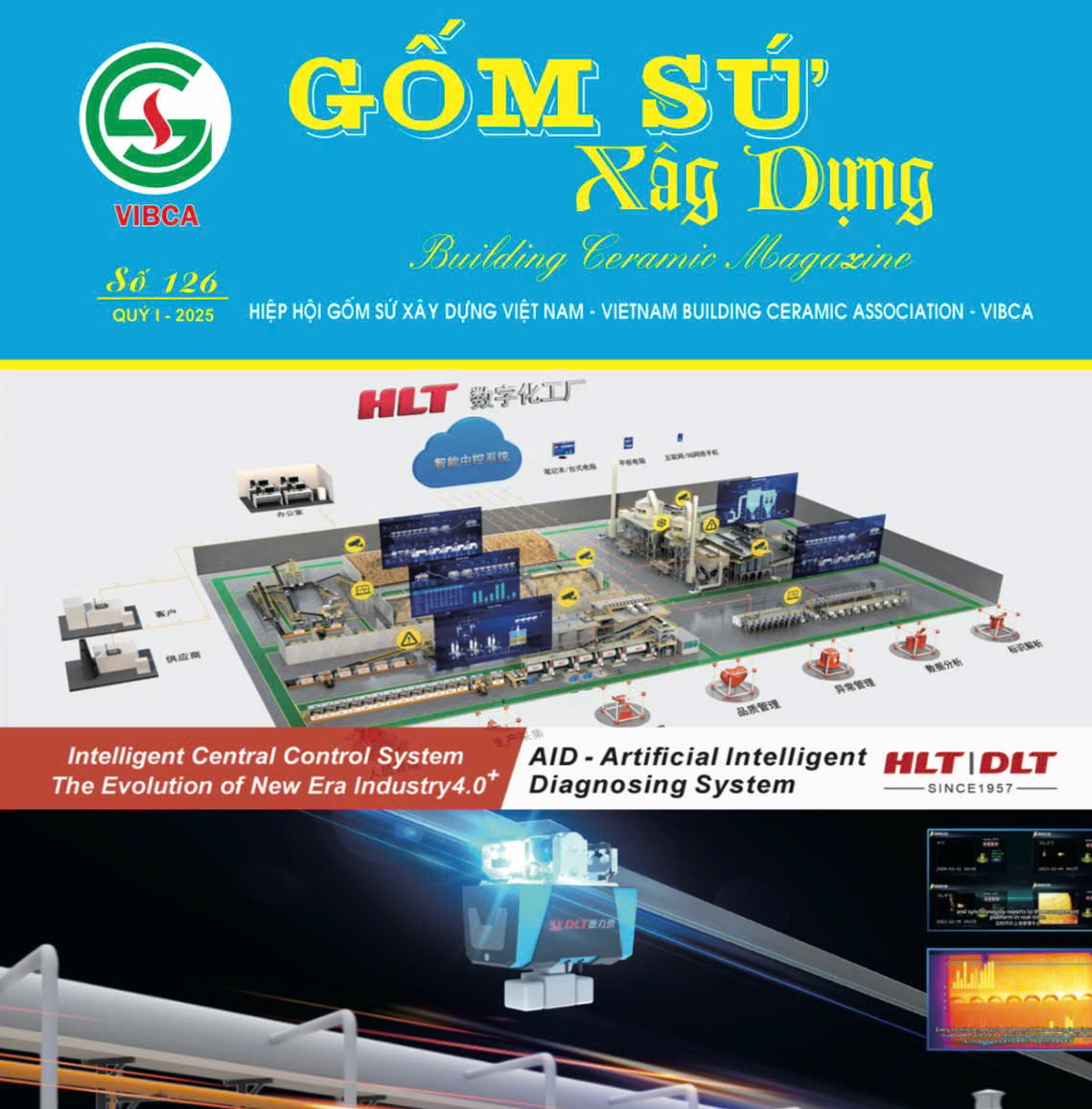 Tạp chí Gốm sứ xây dựng số 126 quý I năm 2025