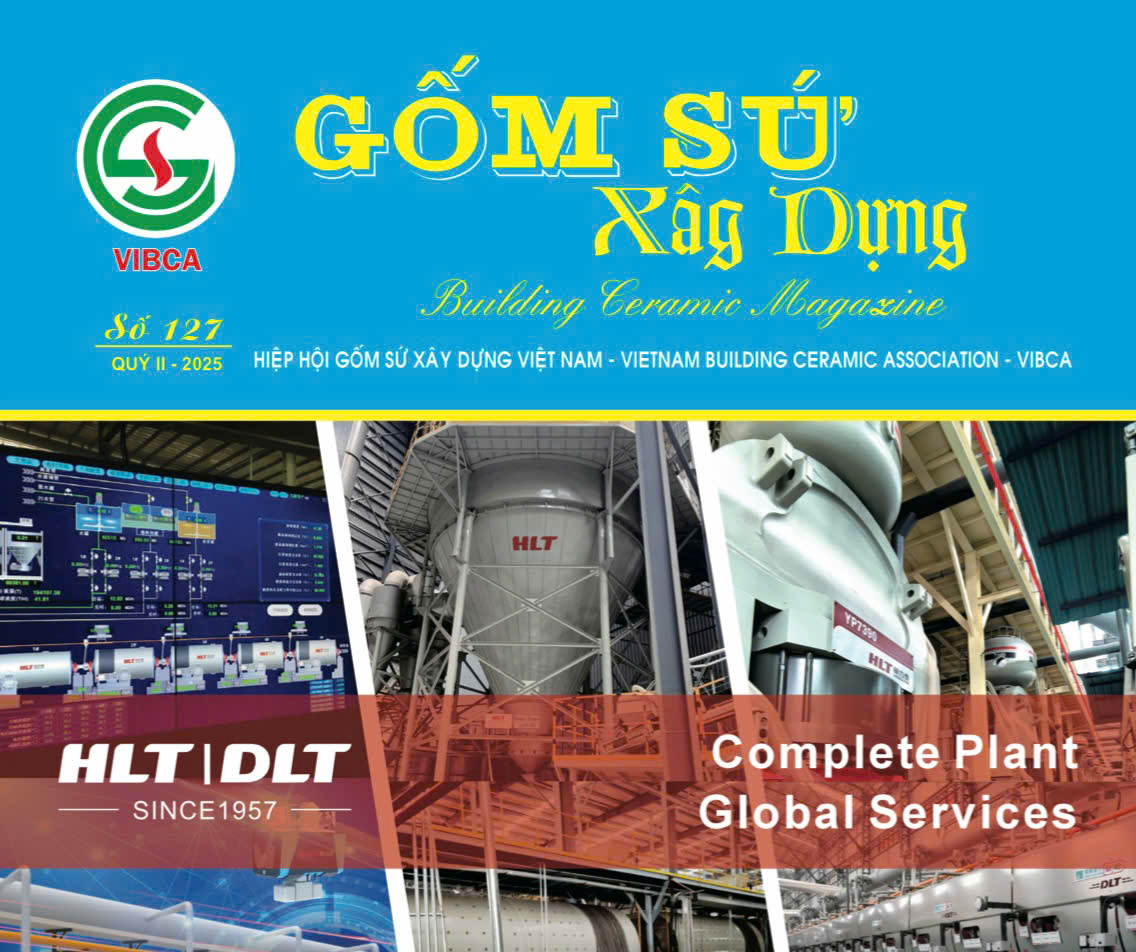 Tạp chí Gốm sứ xây dựng số 127 quý II năm 2025 