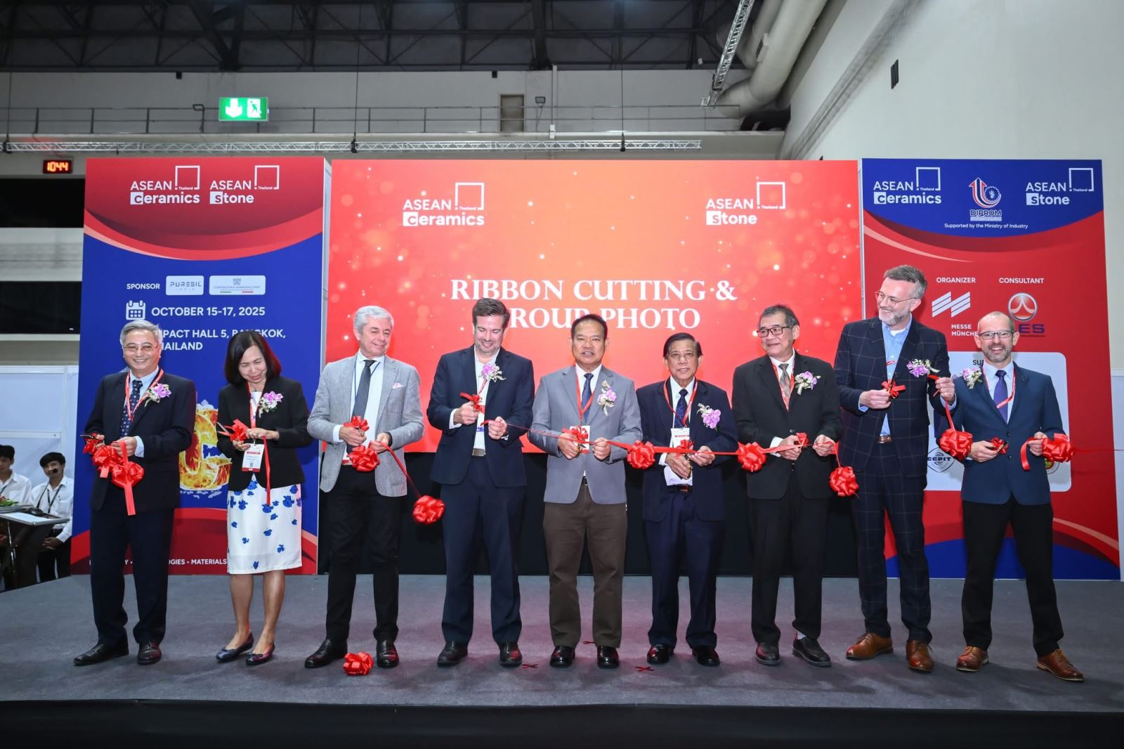 Hiệp hội tham dự Asean Ceramics Stone Thái Lan và lịch triển lãm Ceramics Việt Nam 2026