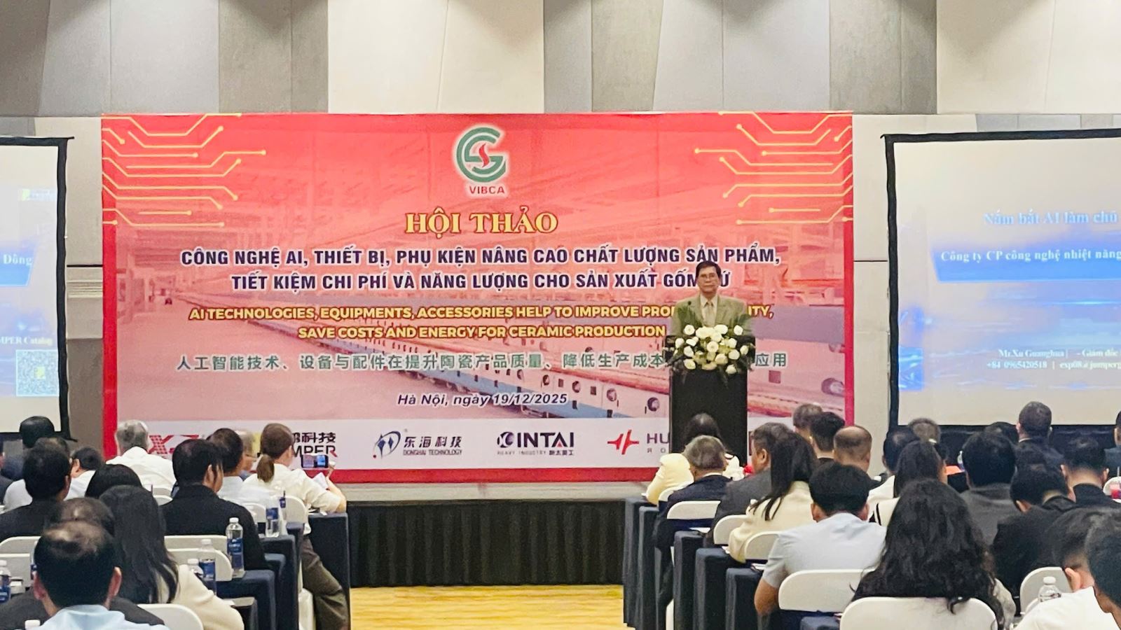 Hiệp hội tổ chức thành công Hội thảo công nghệ AI cho sản xuất gốm sứ