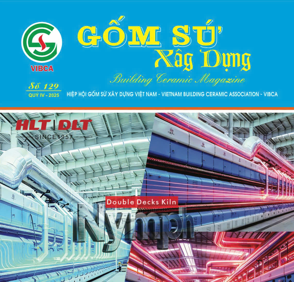 Tạp chí Gốm sứ xây dựng số 129 quý IV năm 2025