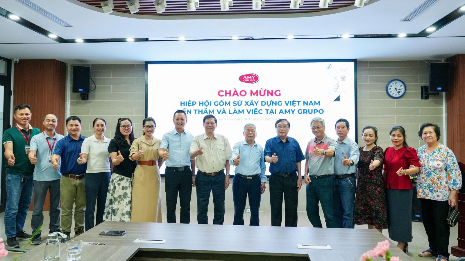 Hiệp hội thăm và làm việc với doanh nghiệp hội viên khu vực Quảng Ninh Phú Thọ