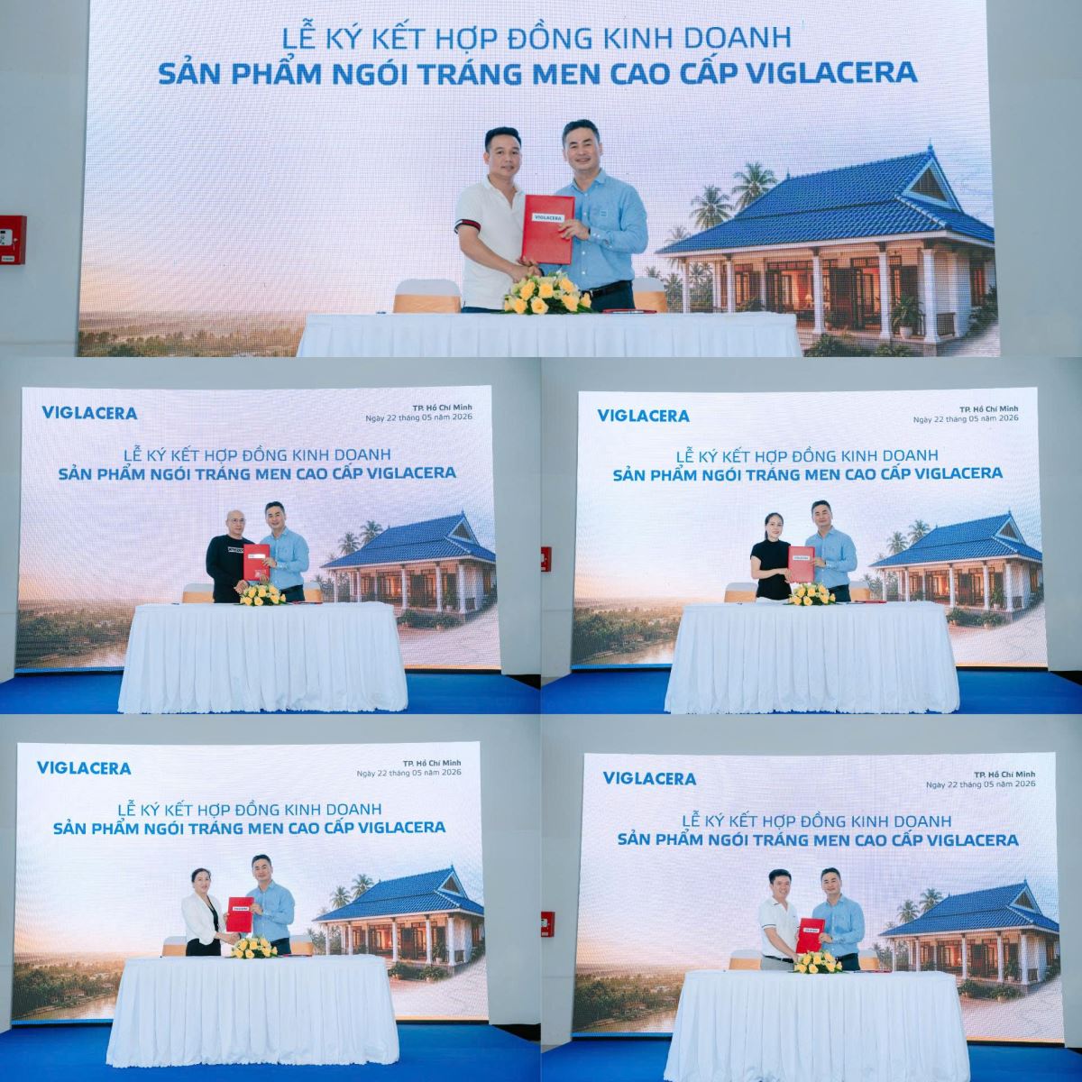 Viglacera Tiên Sơn ra mắt dòng sản phẩm ngói tráng men cao cấp