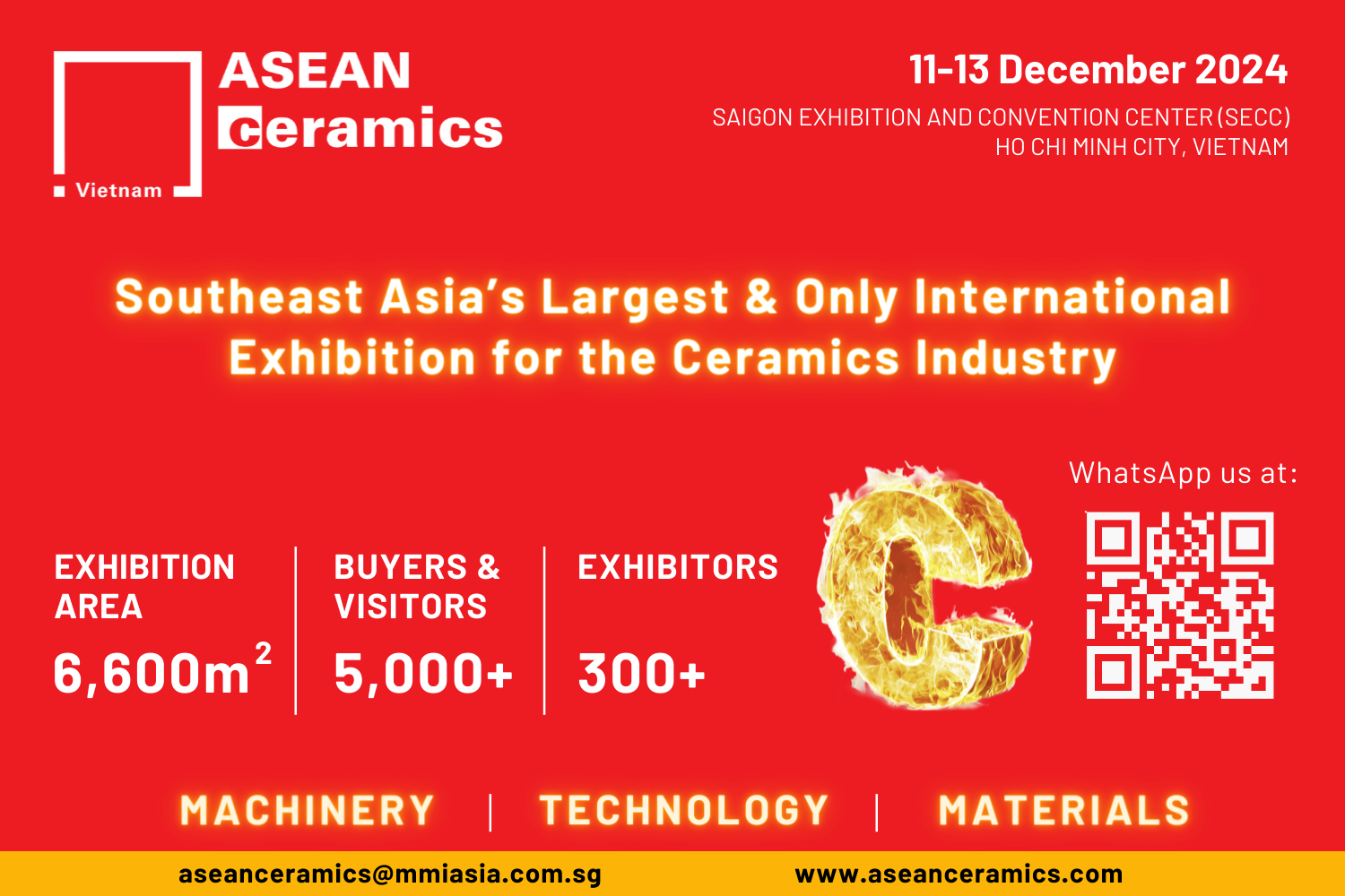 Họp báo Triển lãm ASEAN Ceramics 2024 